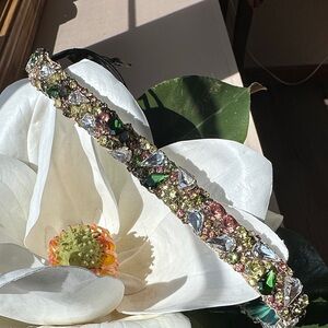 Deepa Gurnani Gemstone Crystal Sparkling Headband